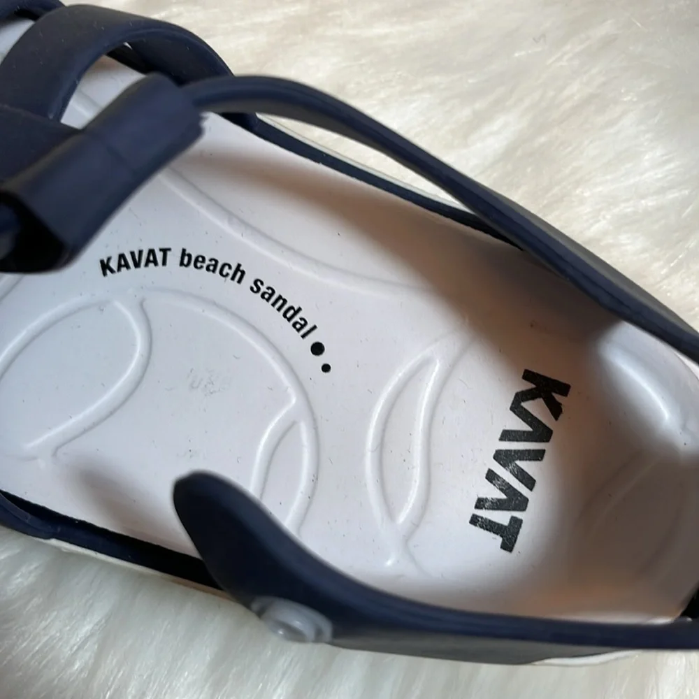 Kavat Sand WP Blue Beach Summer Snap Closure Sandal